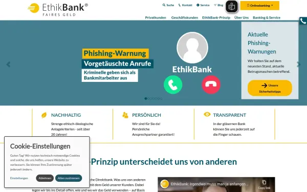 www.ethikbank.de