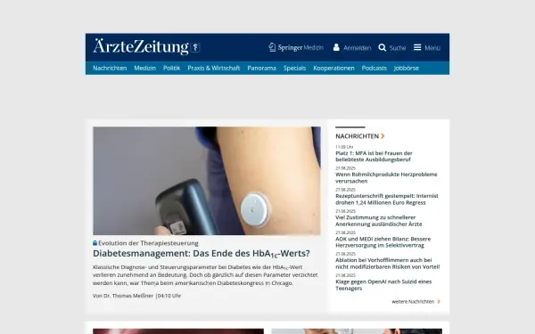 www.aerztezeitung.de