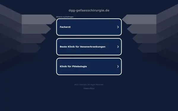 dgg-gefaesschirurgie.de