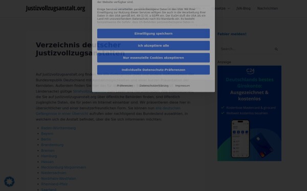 justizvollzugsanstalt.org