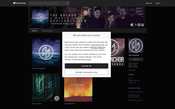 theanchor.bandcamp.com