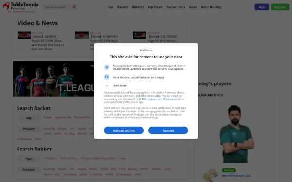 tabletennis-reference.com