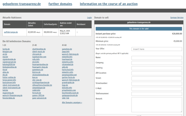 gebuehren-transparenz.de.domain-auktionen.info