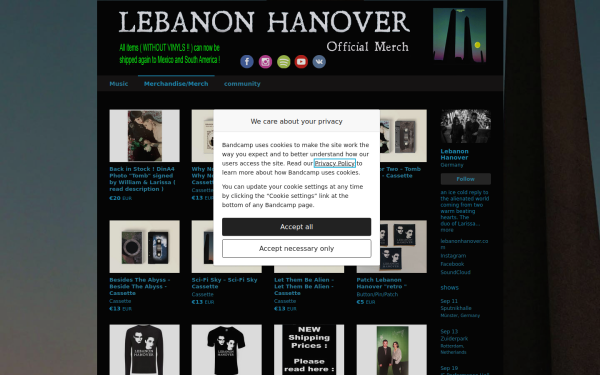 lebanonhanover.bandcamp.com