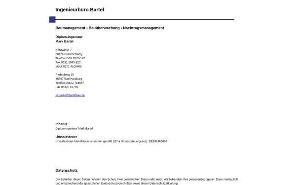 bartelbau.de
