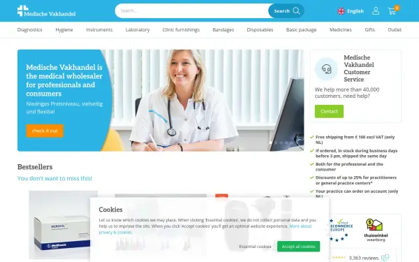 www.medischevakhandel.nl