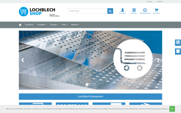 www.lochblech-shop.de