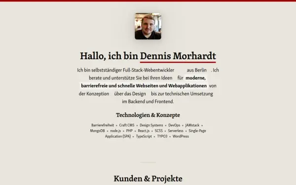 dennismorhardt.de