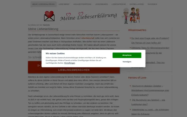 meine-liebeserklaerung.de