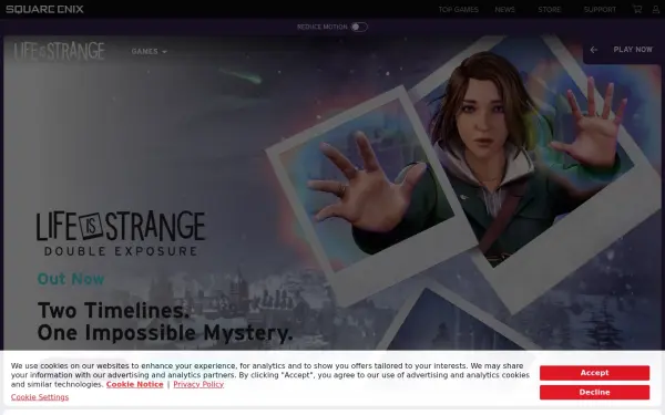 lifeisstrange.square-enix-games.com