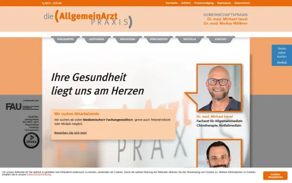 www.die-allgemeinarztpraxis.de