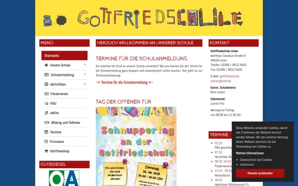 www.gottfriedschule-luenen.de