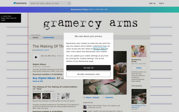 gramercyarms1.bandcamp.com