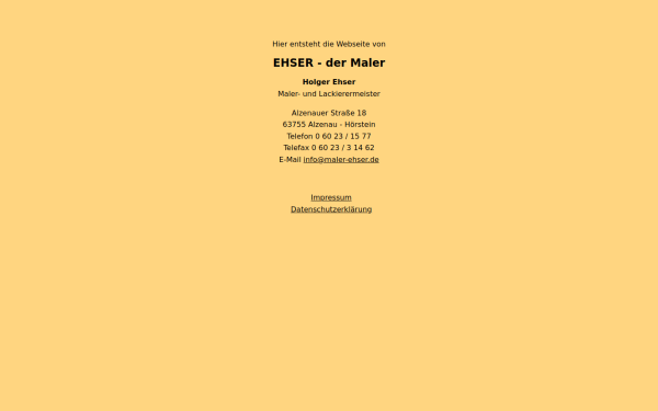 www.maler-ehser.de