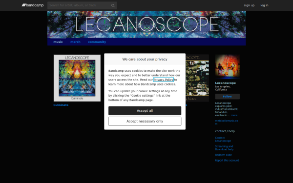 lecanoscope.bandcamp.com