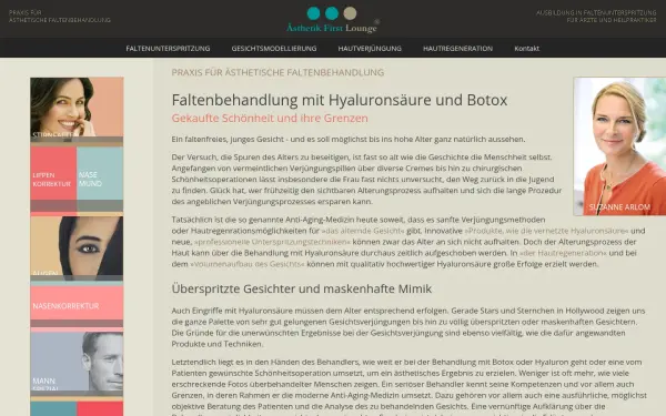 www.aesthetische-faltenbehandlung.de
