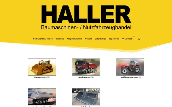www.haller-baumaschinen.de