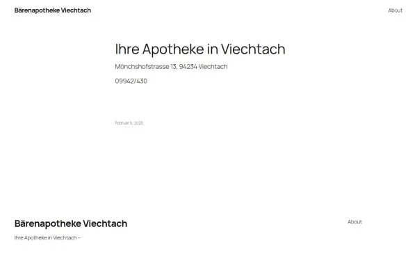baerenapotheke-viechtach.de