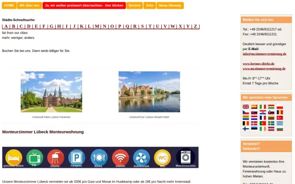 www.luebeck-monteurzimmer.de