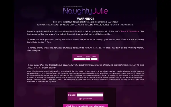 naughtyjulie.com