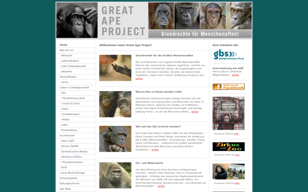 www.greatapeproject.de