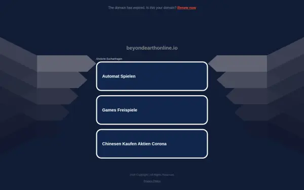 beyondearthonline.io