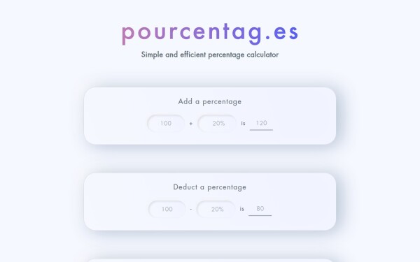 pourcentag.es