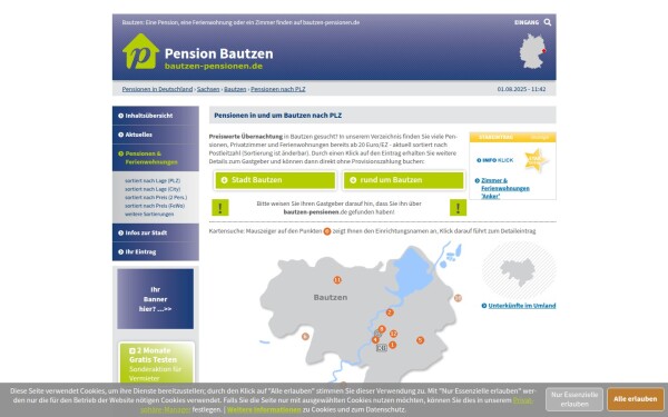 www.bautzen-pensionen.de