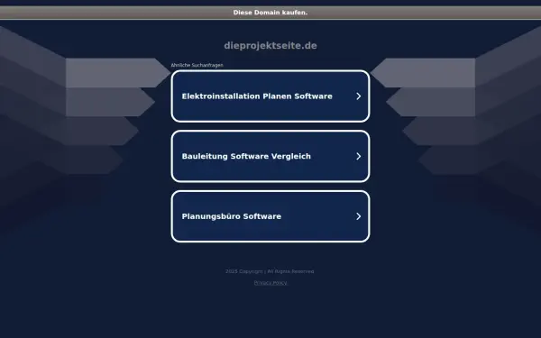 dieprojektseite.de