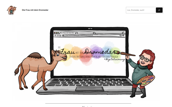 diefraumitdemdromedar.de