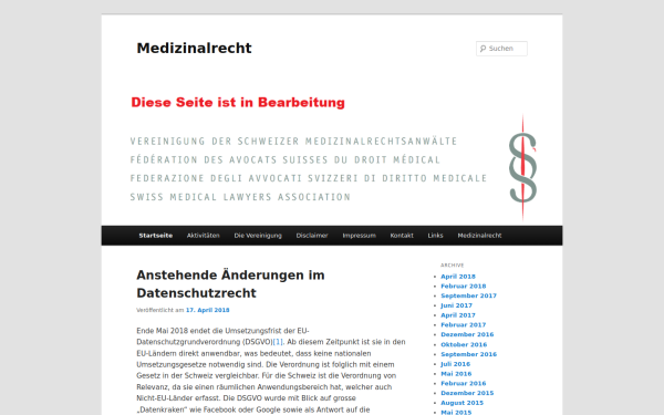 www.medizinalrecht.org
