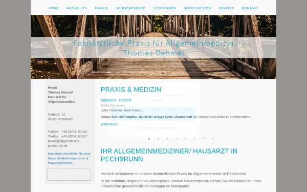 www.allgemeinarzt-pechbrunn.de