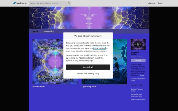 paranoiasectormusic.bandcamp.com