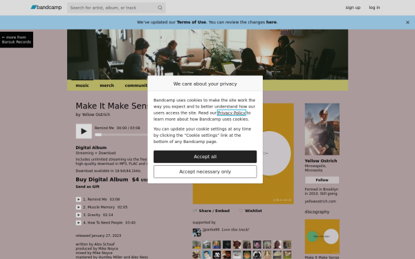 yellowostrich.bandcamp.com
