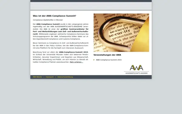 www.awa-compliance-summit.de