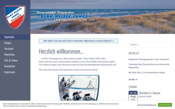 www.blau-weisse-jungs.de