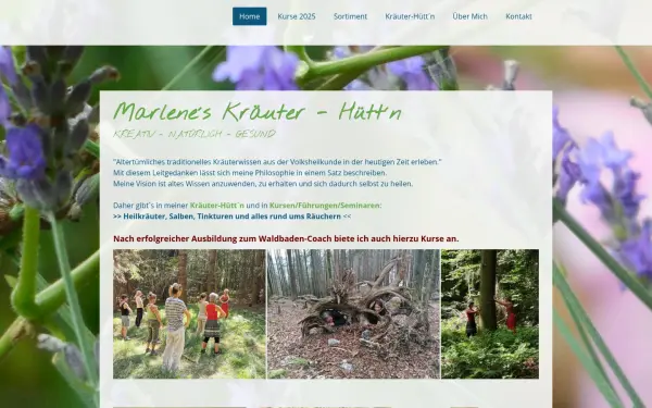 www.marlene-kraeuterhuettn.de
