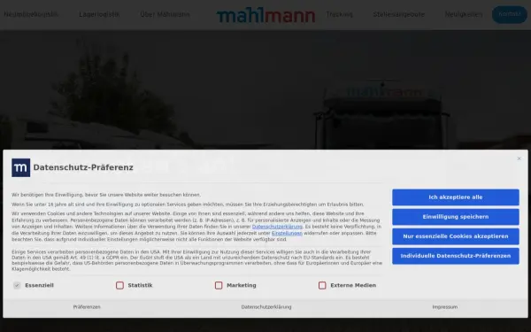 mahlmann-logistik.de