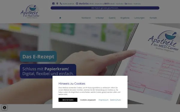 www.apothekeimmedcenter.de