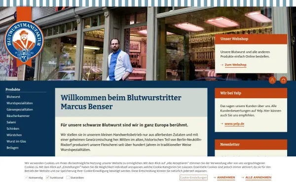 blutwurstmanufaktur.com