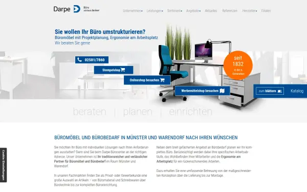 www.darpebuerocenter.de