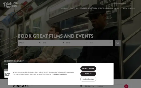 picturehouses.com