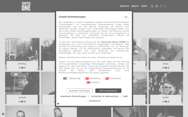 chapterone-music.com