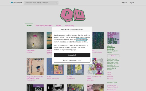 plasticresponserecords.bandcamp.com