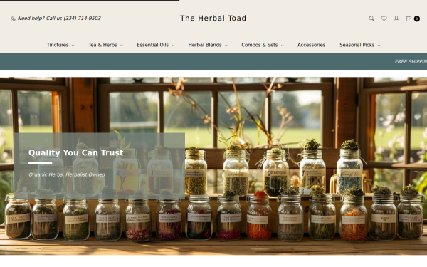 theherbaltoad.com