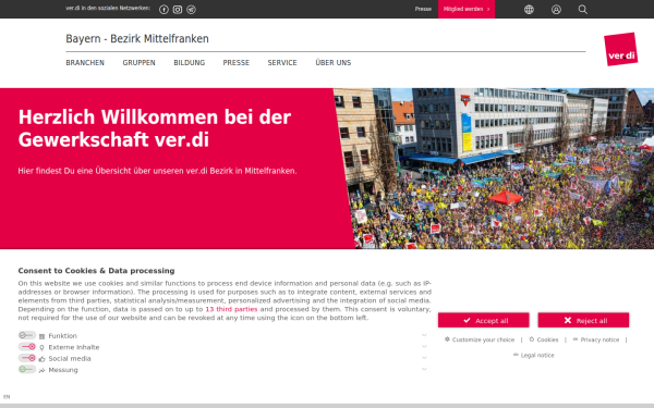 mittelfranken.verdi.de