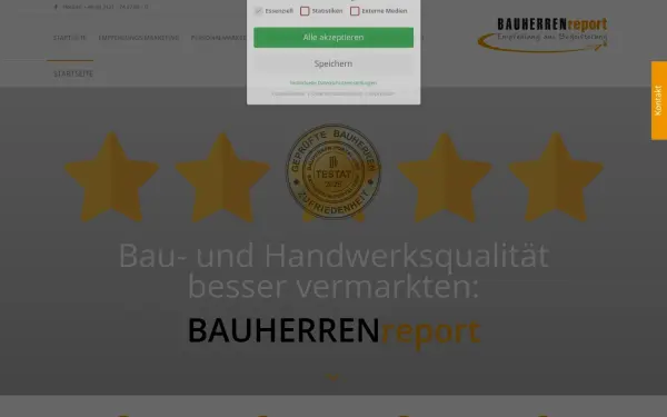 www.bauherrenreport.de
