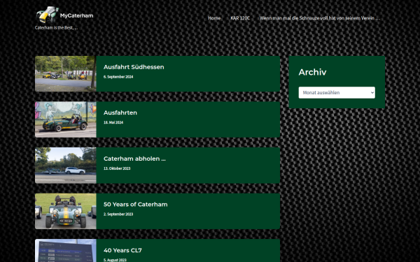 www.mycaterham.de