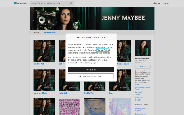 jennymaybee.bandcamp.com