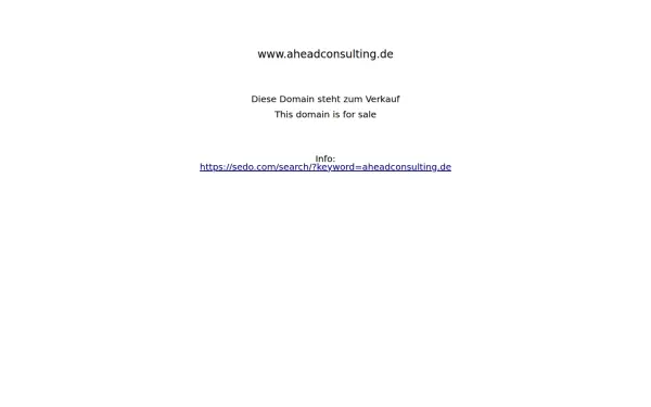 www.aheadconsulting.de